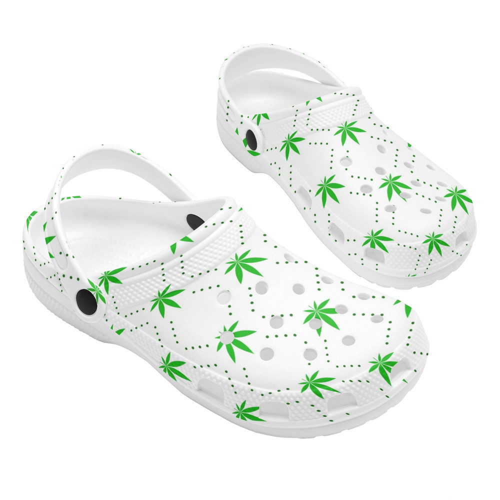 Women's Weed Shoes Stoner Clogs Comfort Shoes Footwear Gift for Her Casual Shoes Woman Shoes Womens Shoes Clog Slip on Shoes Girlie 420 Gift-5.jpg