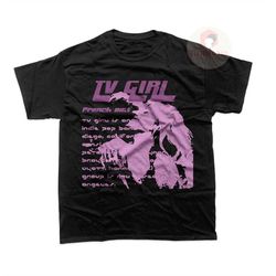 tv girl unisex t-shirt - french exit album tee - music band graphic shirt - printed art - music merch for gift