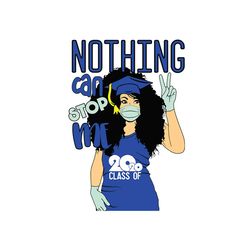 black girl nothing can stop me graduation svg