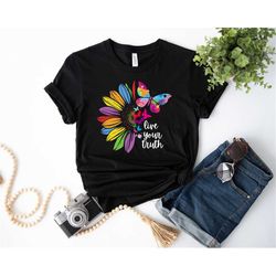 sunflower pride shirt, pride shirt, lgbtq shirt, lgbt shirt, gay pride shirt, lesbian pride shirt, equality shirt, trans