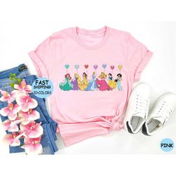 Disney Princess Shirt, Disney Balloon Shirt,  Disney Vacation Shirt, Princess Balloon Shirt, Disney Belle, Cinderella, T