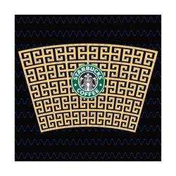 Givenchy Wrap For Starbucks Cup Svg, Trending Svg, Givenchy Starbucks, Starbucks Wrap Svg, Givenchy Wrap Svg, Givenchy C