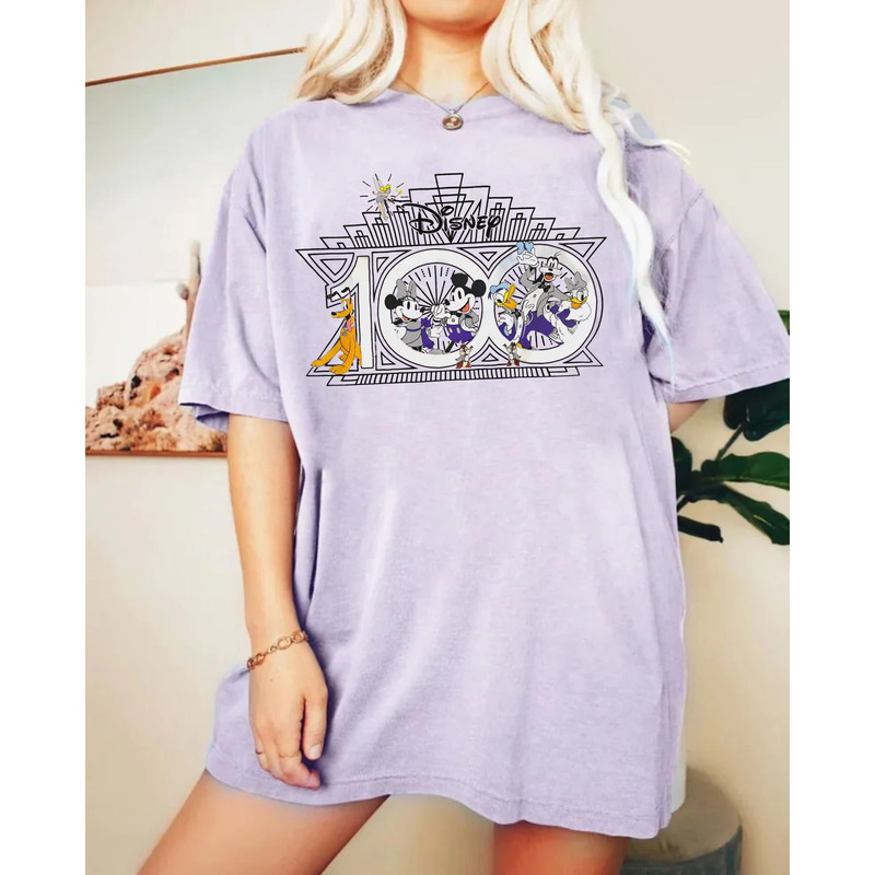 Disney 100 Years of Wonder Comfort Colors® Shirt, Disney Trip Family Shirt, Disney Friends Shirt, retro Disneyworld Shirt, Disneyland Shirt - 3.jpg