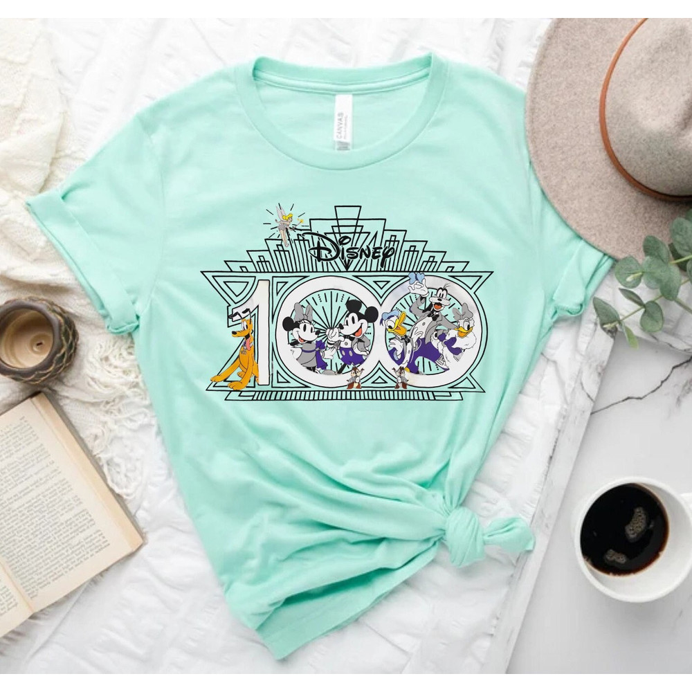 Disney 100 Years of Wonder Comfort Colors® Shirt, Disney Trip Family Shirt, Disney Friends Shirt, retro Disneyworld Shirt, Disneyland Shirt - 5.jpg