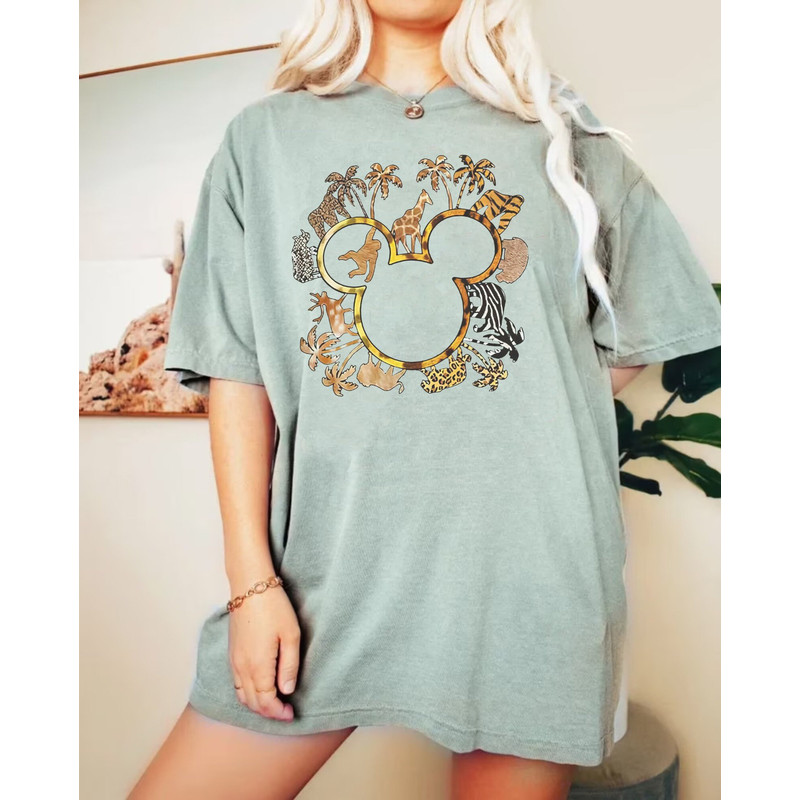 Disney Animal Kingdom Comfort Colors® Shirt, Disney Safari Shirt, Hakuna Matata Leopard Shirt, Disney Wild Shirt, Disney Family Trip Shirt - 3.jpg