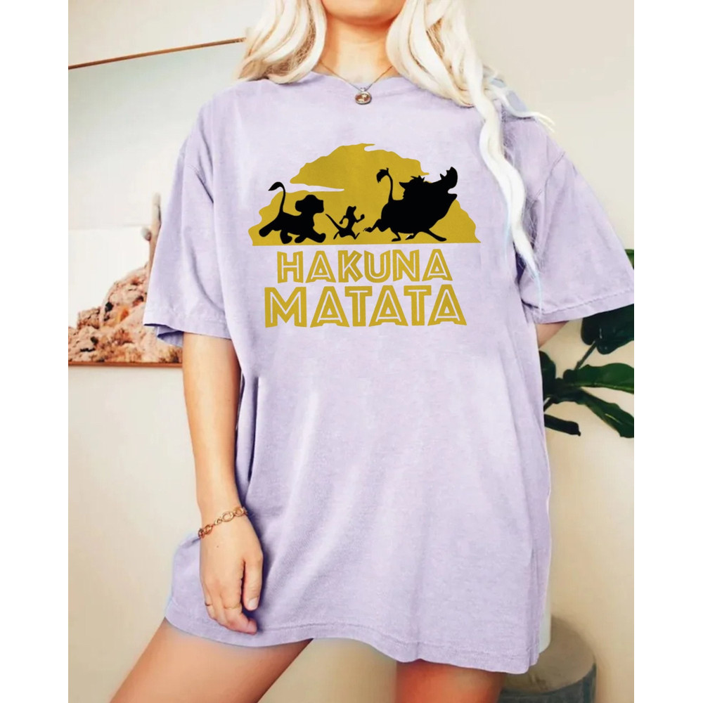 Disney Animal Kingdom Comfort Colors® Shirt, Lion King Shirt, Disney Safari Shirt, Hakuna Matata Shirt, Disney Family Trip Shirt, Retro Tees - 3.jpg