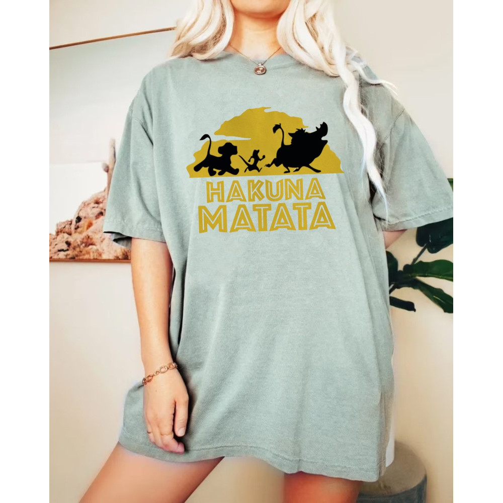 Disney Animal Kingdom Comfort Colors® Shirt, Lion King Shirt, Disney Safari Shirt, Hakuna Matata Shirt, Disney Family Trip Shirt, Retro Tees - 5.jpg