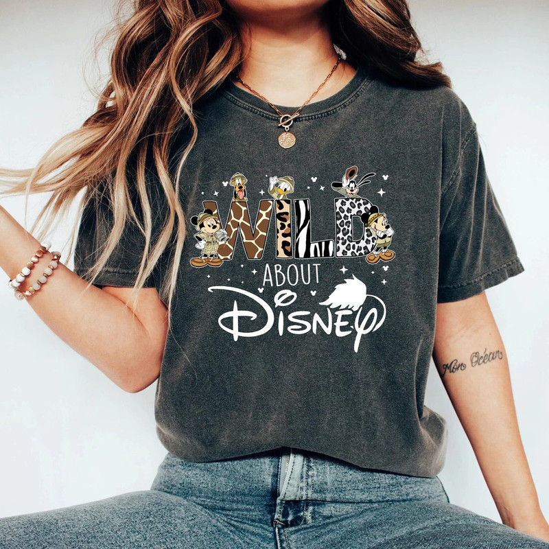 Disney Animal Kingdom Comfort ColorsĀ® Shirt, Wild About Disney Shirt, Disney Safari Shirt, Hakuna Matata Shirt, Disney Family Trip Shirt - 2.jpg