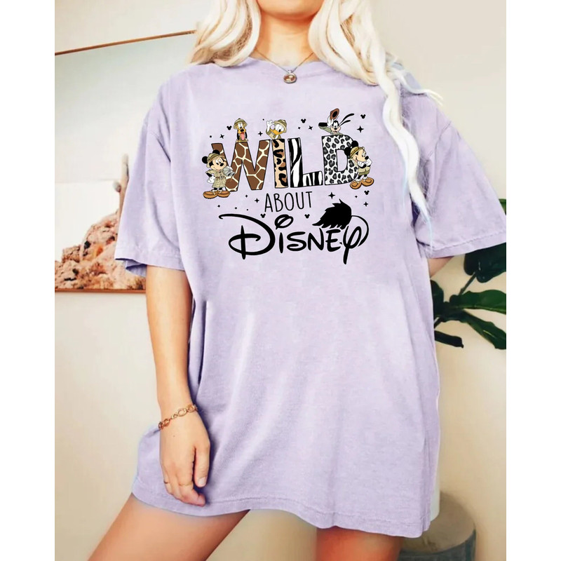 Disney Animal Kingdom Comfort ColorsĀ® Shirt, Wild About Disney Shirt, Disney Safari Shirt, Hakuna Matata Shirt, Disney Family Trip Shirt - 3.jpg