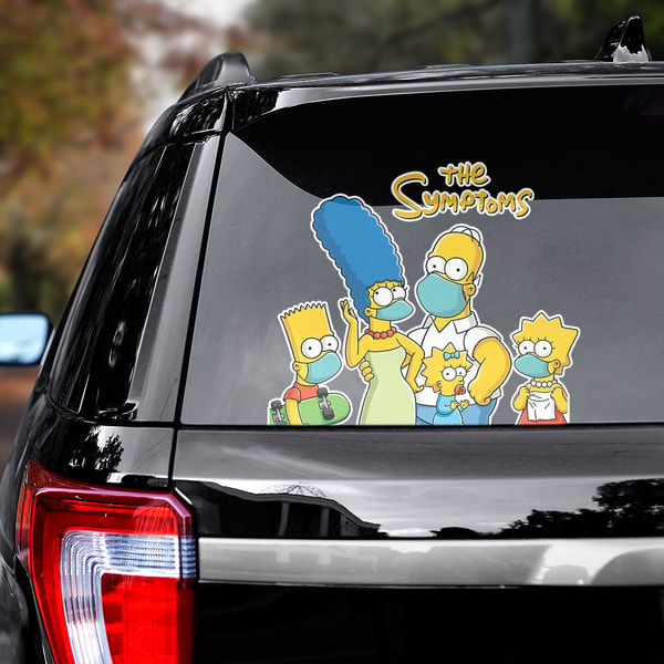 The Simpsons Sticker, Movie Decal, The Simpsons, Sitcom Car | Inspire ...
