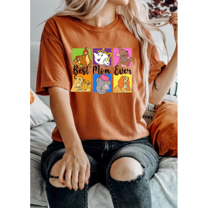 Disney Best Mom Ever Comfort Colors® Shirt, Disney Nothers Day Shirt, Disney Mom Shirt, Disney Family, Disneyworld Shirt, Disneyland Shirt - 5.jpg