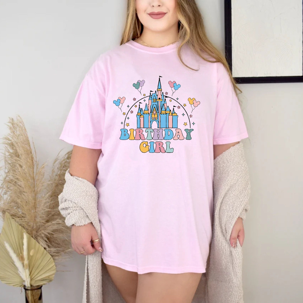 Disney Birthday Girl Comfort Colors® Shirt, Birthday Squad Shirt, Disney Aesthetic Shirt, Disneyworld Shirt, Disney Family Shirt,Disney Trip - 6.jpg