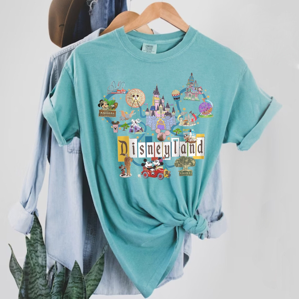 Disney Disneyland Comfort Colors® Shirt, Disney Trip Family Shirt, Disney Aesthetic Shirt, retro Disneyworld Shirt, Disney Vacation Shirt - 4.jpg