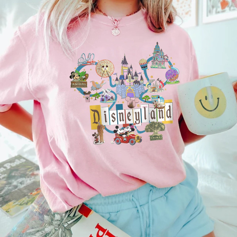 Disney Disneyland Comfort Colors® Shirt, Disney Trip Family Shirt, Disney Aesthetic Shirt, retro Disneyworld Shirt, Disney Vacation Shirt - 5.jpg