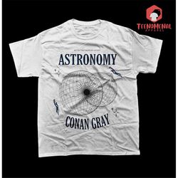 conan gray unisex t-shirt - superache album astronomy song tee - music graphic shirt for gift - artist poster