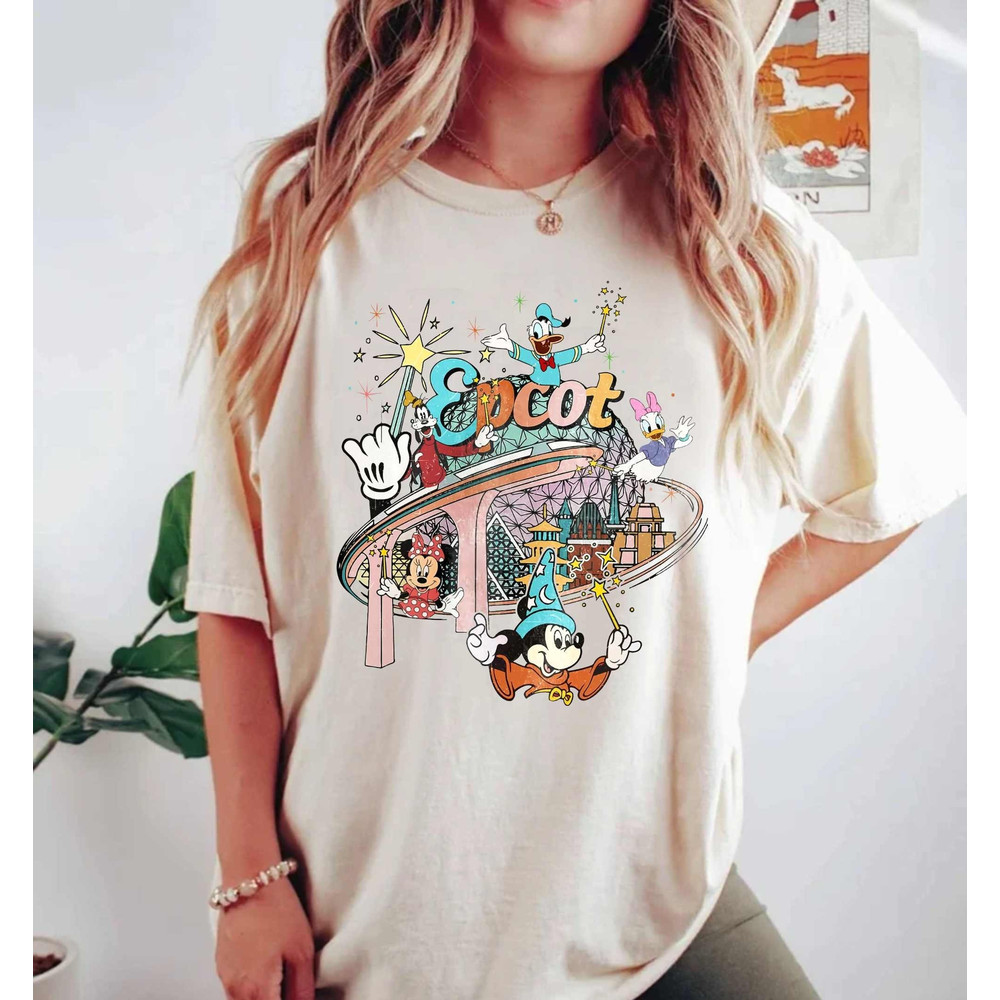 Disney Epcot Since 1982 Comfort ColorsĀ® Shirt, Disney Trip Family Shirt, Disney Aesthetic Shirt, retro Disneyworld Shirt, Disneyland Shirt - 1.jpg