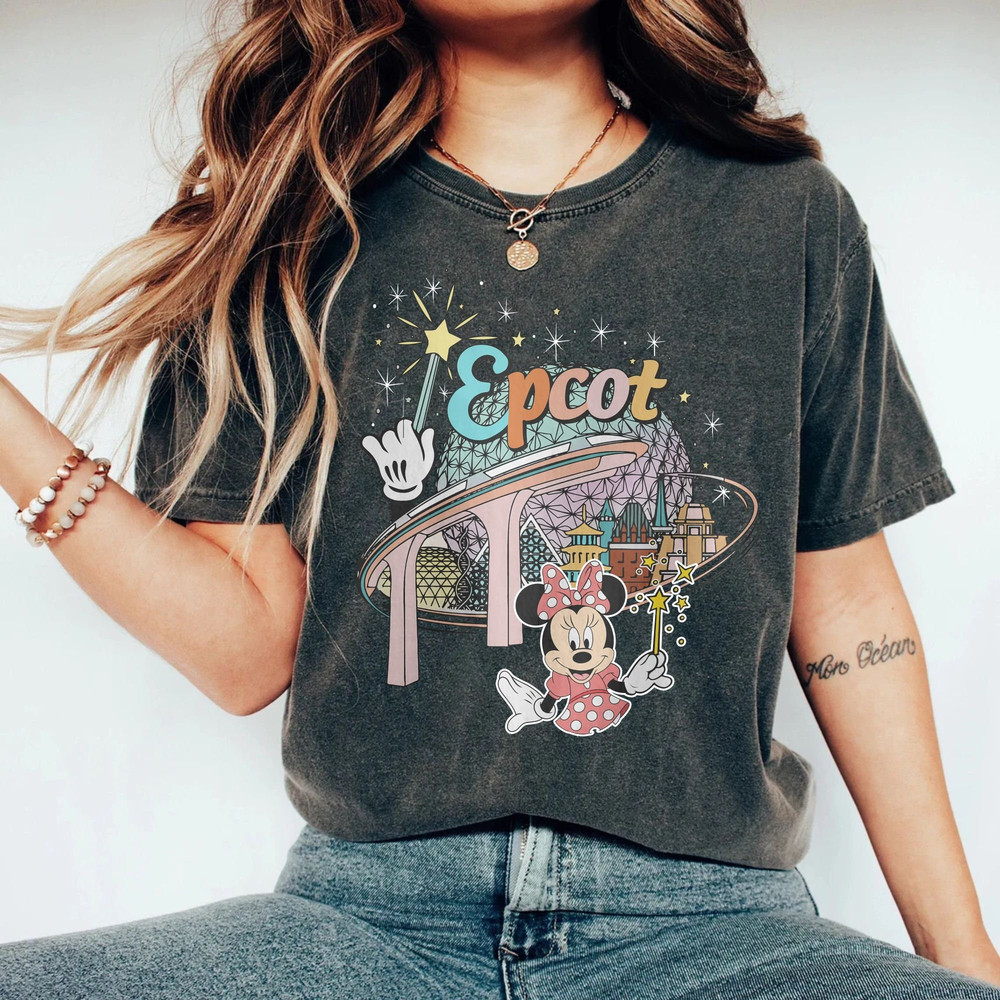 Disney Epcot Since 1982 Comfort ColorsĀ® Shirt, Disney Trip Family Shirt, Disney Aesthetic Shirt, retro Disneyworld Shirt, Disneyland Shirt - 3.jpg