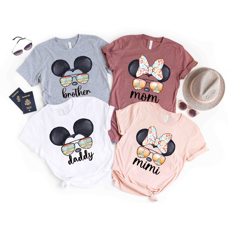 Disney Family Comfort ColorsĀ® Shirt, Mickey Minnie Personalized Shirt, Disney Trip Shirt, Disney Vacation Shirt, Disney Matching Shirt - 1.jpg
