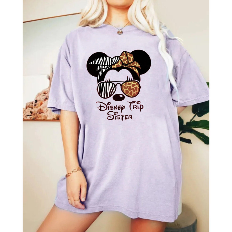 Disney Family Trip Comfort ColorsĀ® Shirt, Disney Family Custom Shirt, Personalized Mickey Minnie Shirt, Disneyworld Shirt, Disneyland Shirt - 5.jpg
