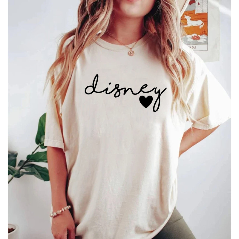 Disney Heart Comfort ColorsĀ® Shirt, Disney Fan Shirt, Colorful Vacay Shirt, Disney Aesthetic Shirt, Disneyworld Shirt, Disney Family Shirt - 1.jpg