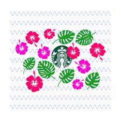 Flower Starbucks Cup, Venti Starbucks Cup, Custom Starbucks Cup, Flower Cup, Personalized Starbucks Cup, Lotus Flower St