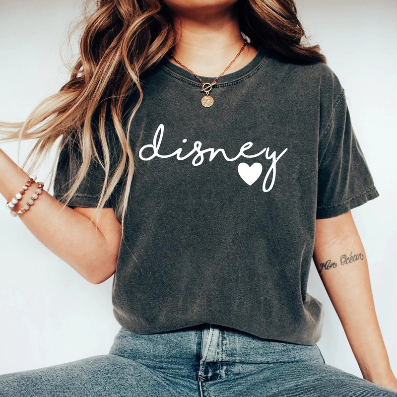 Disney Heart Comfort ColorsĀ® Shirt, Disney Fan Shirt, Colorful Vacay Shirt, Disney Aesthetic Shirt, Disneyworld Shirt, Disney Family Shirt - 2.jpg