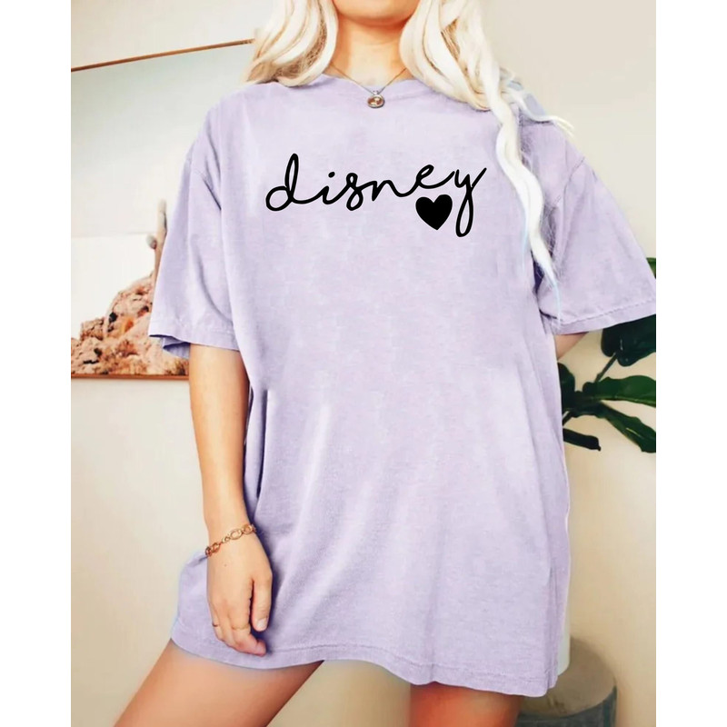 Disney Heart Comfort ColorsĀ® Shirt, Disney Fan Shirt, Colorful Vacay Shirt, Disney Aesthetic Shirt, Disneyworld Shirt, Disney Family Shirt - 3.jpg