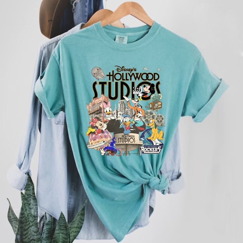 Disney Hollywood Studios Comfort Colors® Shirt, Disney Trip Family Shirt, Disney Aesthetic Shirt, retro Disneyworld Shirt, Disneyland Shirt - 5.jpg