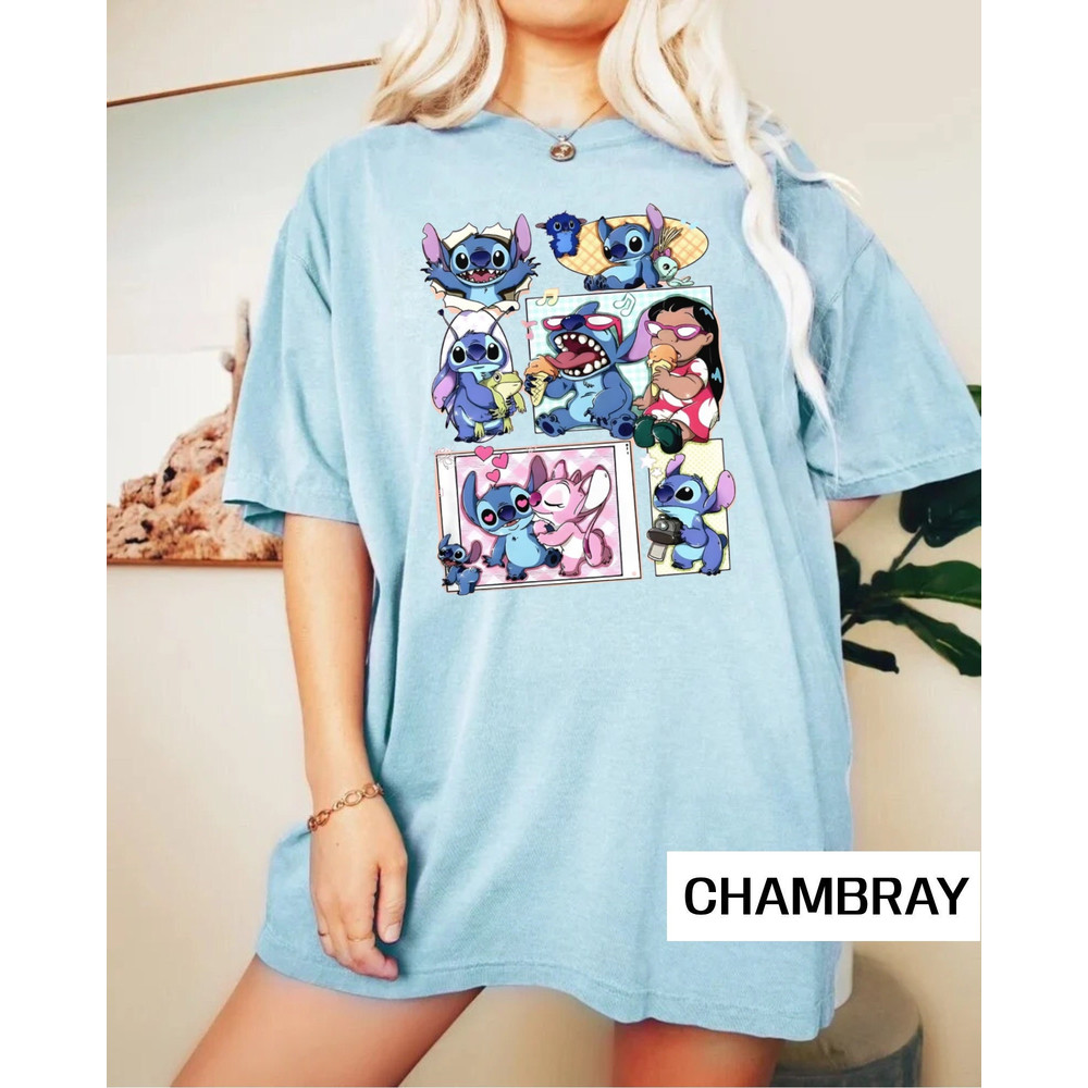 Disney Lilo And Stitch Comfort ColorsĀ® Shirt, Stitch Shirt, Disney Girls Shirt, Disney Trip Shirt, Disneyworld Shirt, Disney Women Shirt - 1.jpg