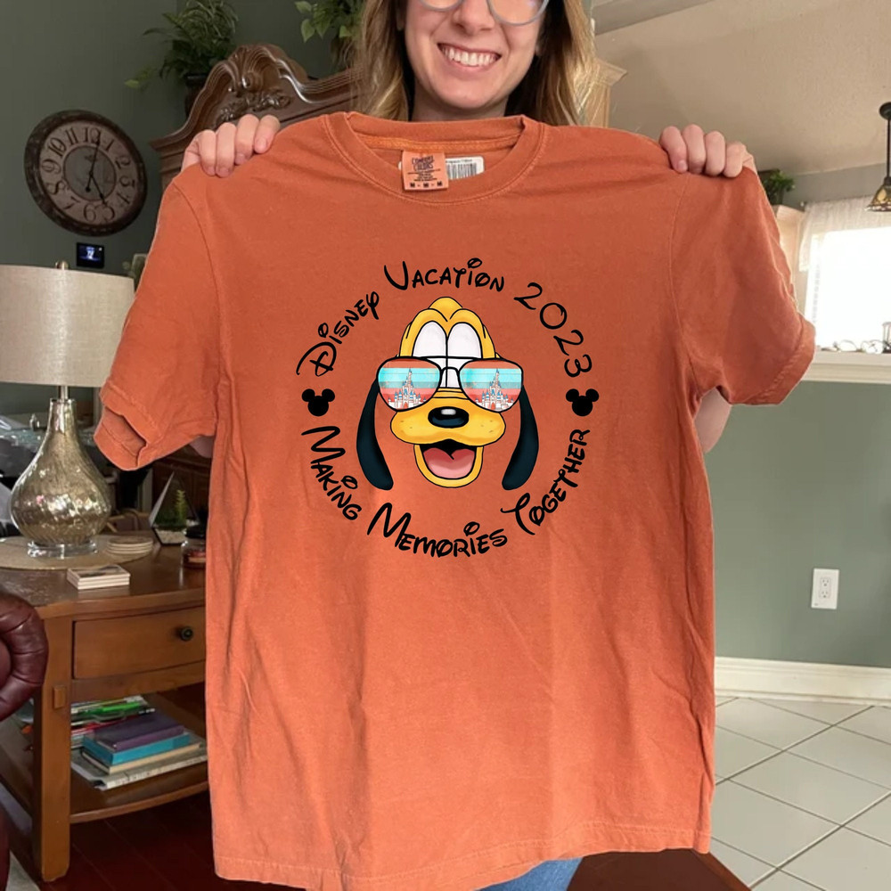 Disney Mickey And Friends Comfort Colors® Shirt, Disney Family Trip Shirt, Disney Vacation 2023 Shirt, Disneyworld Shirt, Disneyland Shirt - 5.jpg