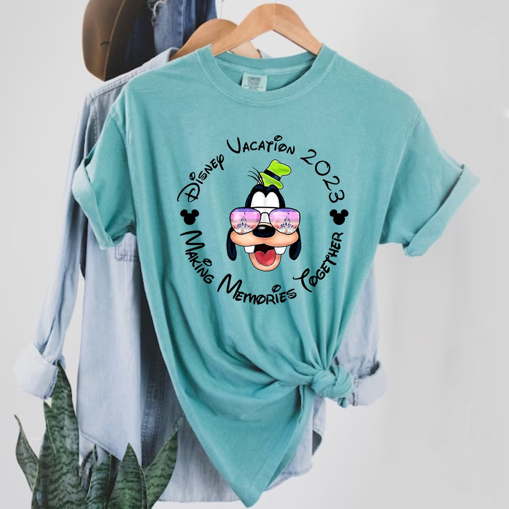 Disney Mickey And Friends Comfort Colors® Shirt, Disney Family Trip Shirt, Disney Vacation 2023 Shirt, Disneyworld Shirt, Disneyland Shirt - 7.jpg