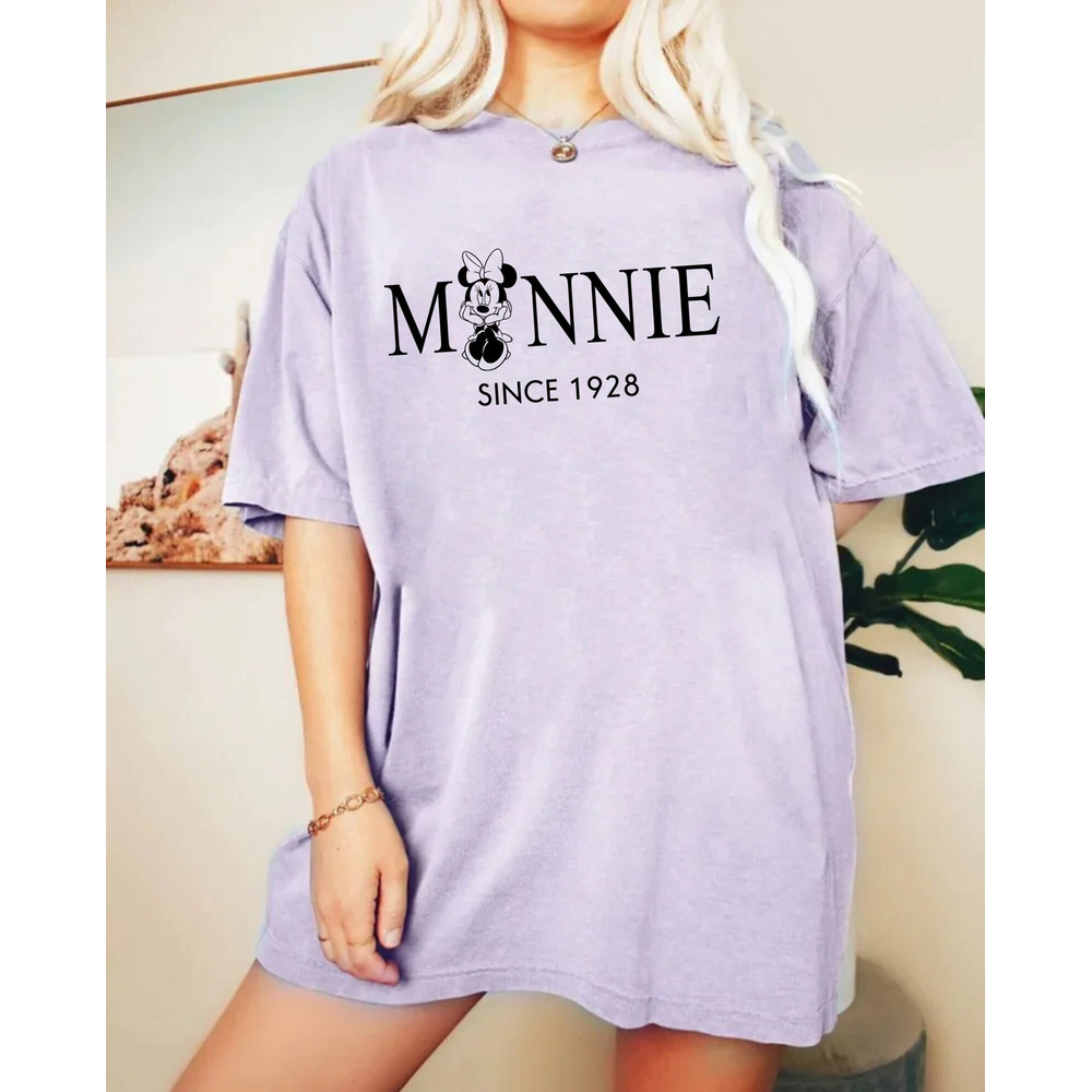 Disney Mickey Minne Since 1928 Comfort Colors® Shirt, Disney Family Trip Shirt, Disney Vacation Shirt, Disneyworld Shirt, Disneyland Shirt - 4.jpg