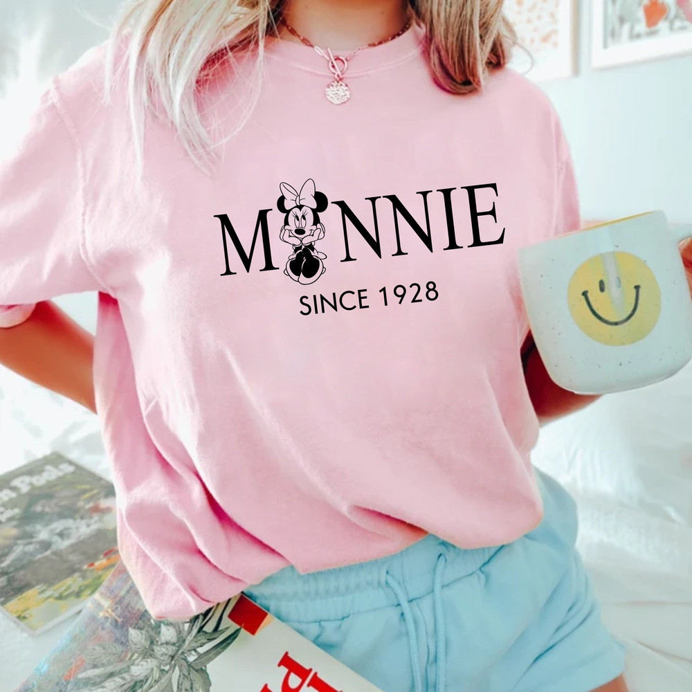 Disney Mickey Minne Since 1928 Comfort Colors® Shirt, Disney Family Trip Shirt, Disney Vacation Shirt, Disneyworld Shirt, Disneyland Shirt - 5.jpg