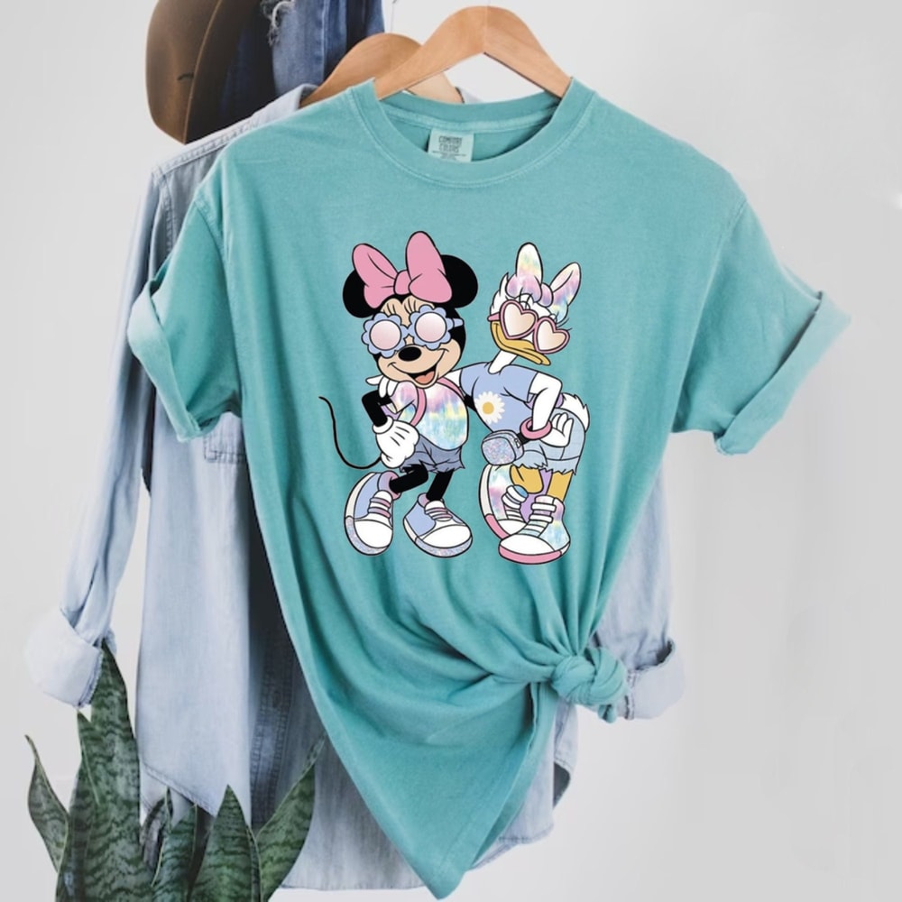 Disney Minnie Daisy Comfort ColorsĀ® Shirt, Disney Girls Shirt, Disney Besties Shirt, Disneyworld Shirt, Disney Womens Shirt, Disneyland Tee - 1.jpg