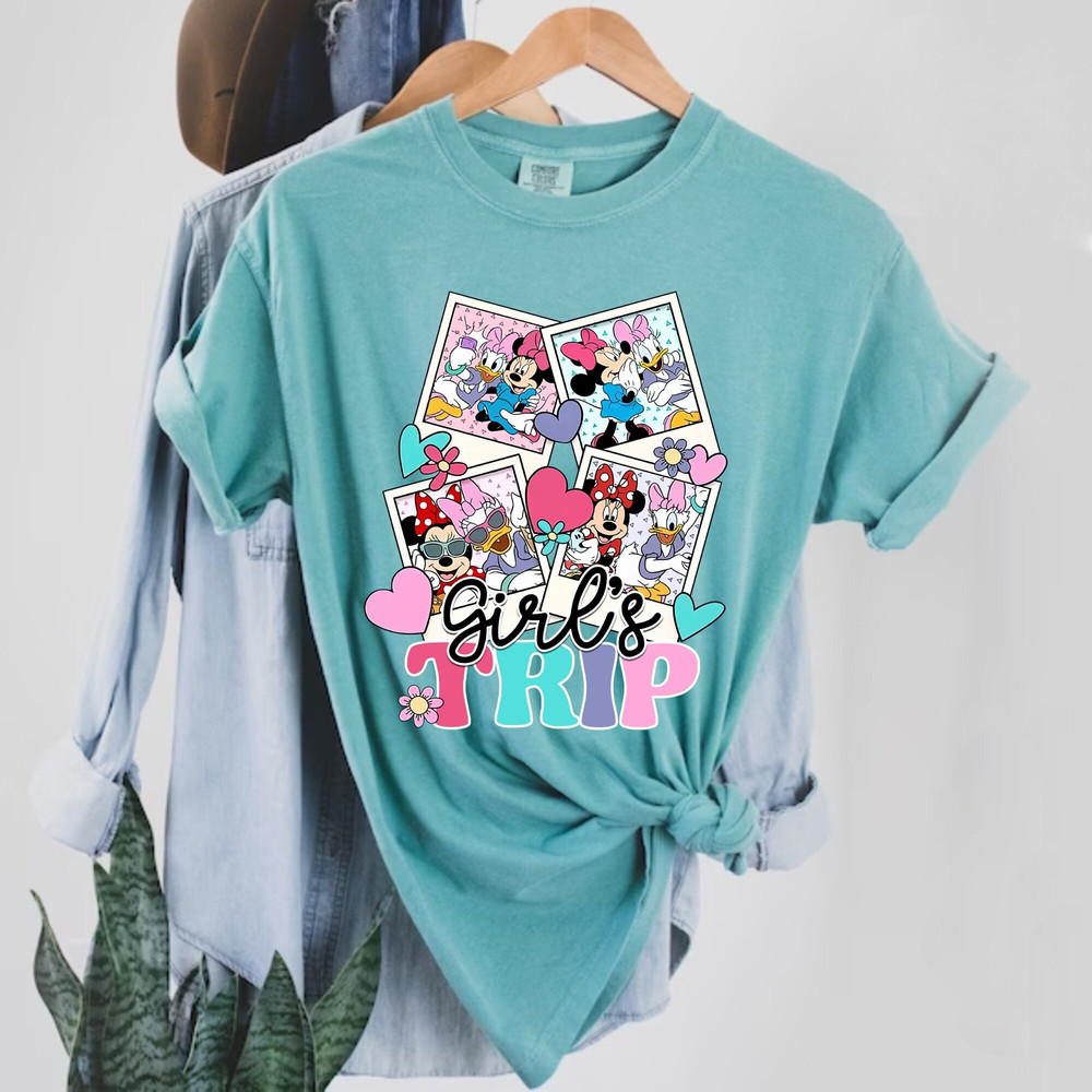 Disney Minnie Daisy Comfort ColorsĀ® Shirt, Disney Girls Trip Shirt, Disney Besties Shirt, Disneyworld Shirt, Disney Women Shirt, Disneyland - 4.jpg