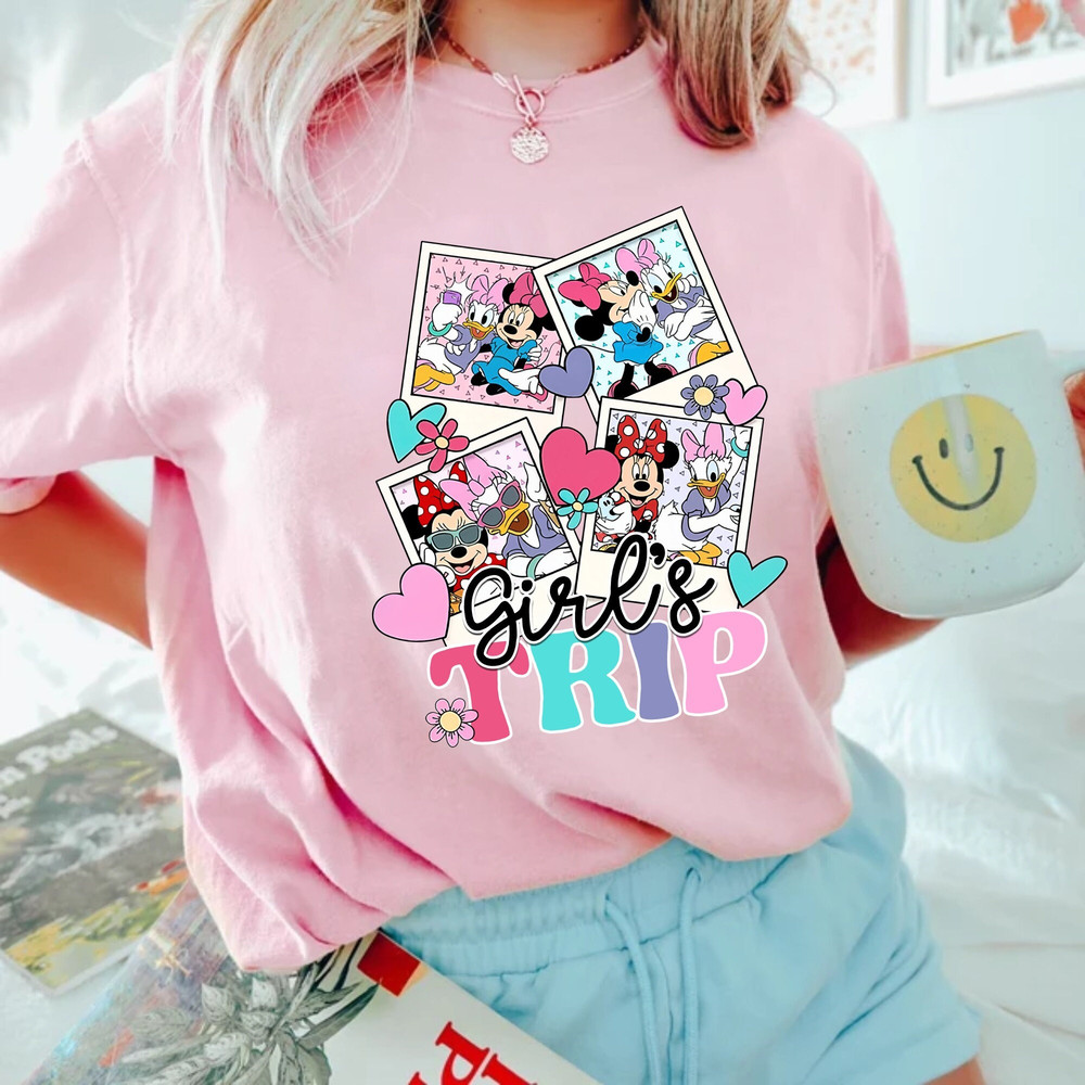 Disney Minnie Daisy Comfort ColorsĀ® Shirt, Disney Girls Trip Shirt, Disney Besties Shirt, Disneyworld Shirt, Disney Women Shirt, Disneyland - 5.jpg