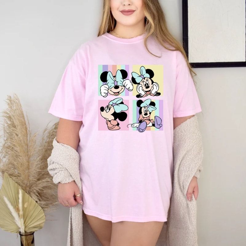 Disney Minnie Mouse Comfort Colors® Shirt, Disney Girls Shirt, Disney Aesthetic Shirt, Disneyworld Shirt, Disney Womens Shirt,Disneyland Tee - 6.jpg