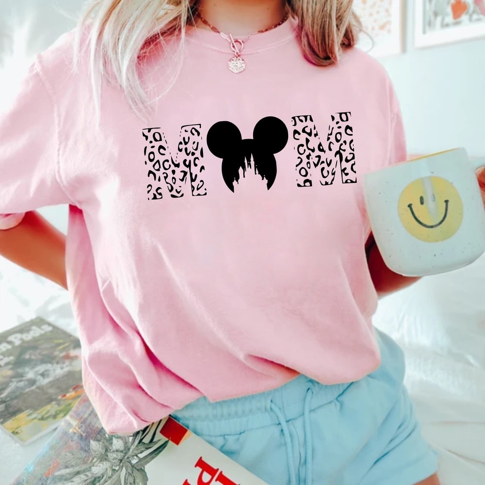 Disney Mom Leopard Print Comfort ColorsĀ® Shirt, Disney Mothers Day Shirt, Disney Family Trip Shirt, Disneyworld Shirt, Disney Holiday Shirt - 6.jpg