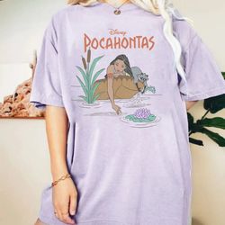 disney pocahontas meeko afternoon dreaming comfort colors shirt, princess pocahontas shirt, disney princess shirt, disne