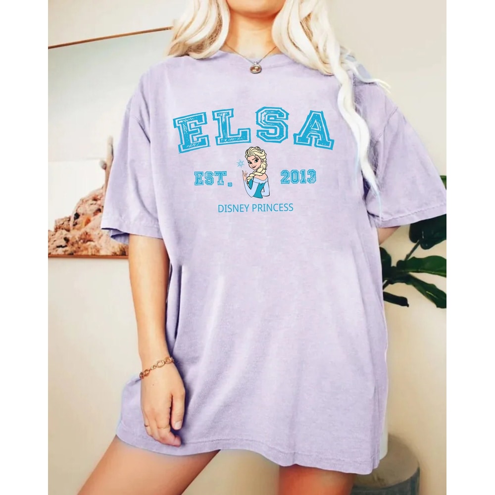 Disney Princess Comfort Colors® Shirt, Disney Girls Shirt, Cinderella, Rapunzel, Disney Family Shirt, Disneyworld Shirt, Disneyland Shirt - 5.jpg