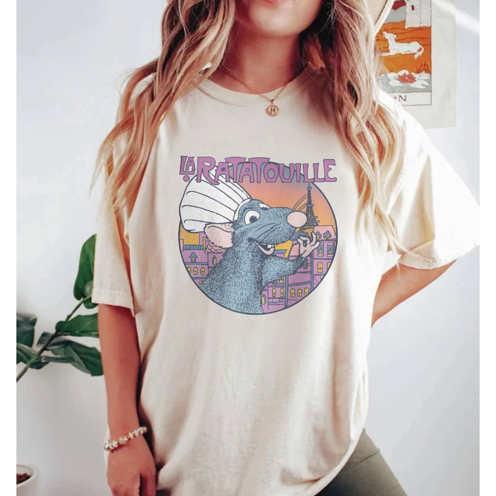 Disney Ratatouille Comfort Colors® Shirt, Anyone Can Cook Shirt, Disney Remy Shirt, Mouse Chef Shirt, Disneyworld Shirt, Disneyland shirt - 1.jpg