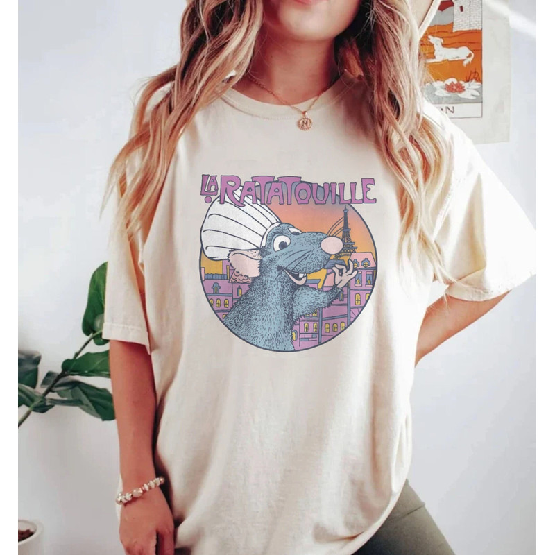 Disney Ratatouille Comfort Colors® Shirt, Anyone Can Cook Shirt, Disney Remy Shirt, Mouse Chef Shirt, Disneyworld Shirt, Disneyland shirt - 1.jpg