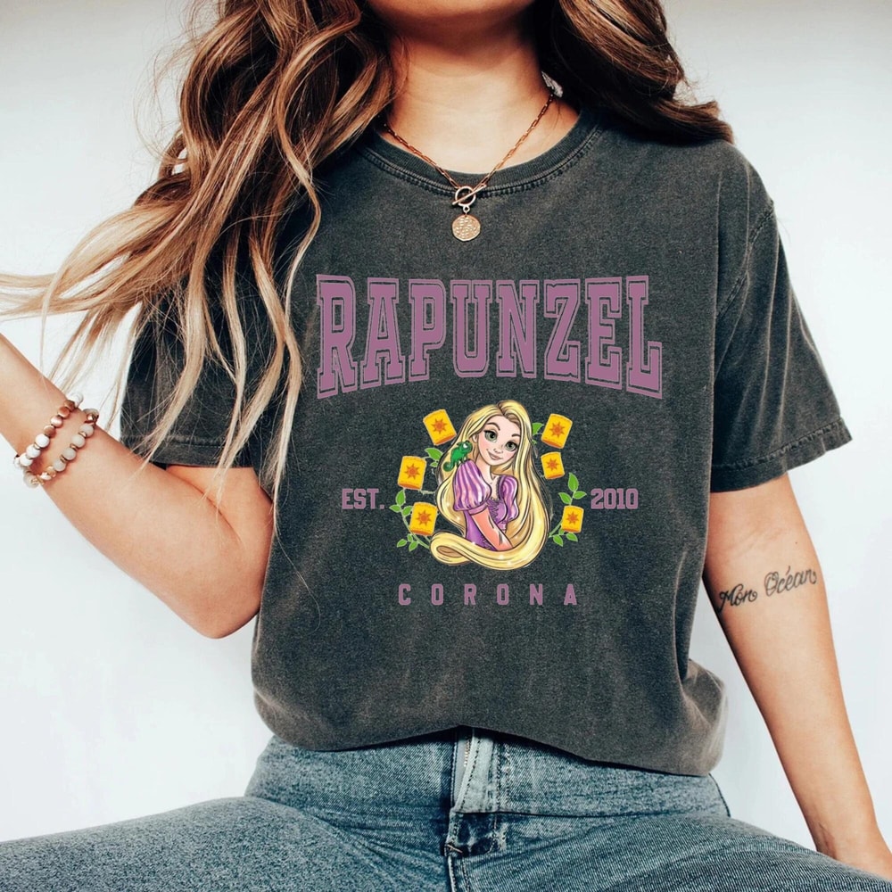 Disney Rapunzel Princess Comfort ColorsĀ® Shirt, Disney Girl Shirt, Disney Princess Shirt, Disneyworld Shirt, Disney Women Shirt, Disneyland - 3.jpg