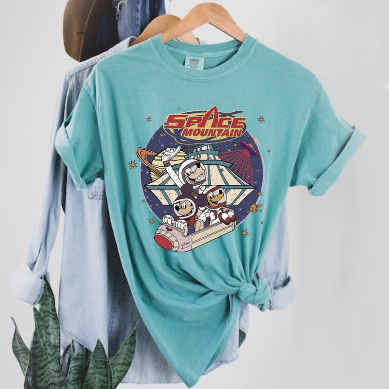 Disney Space Astronauts Comfort ColorsĀ® Shirt, Disney 90's Space Mountain Shirt, Tomorrowland Shirt, Disneyworld Shirt, Disneyland Shirt - 3.jpg