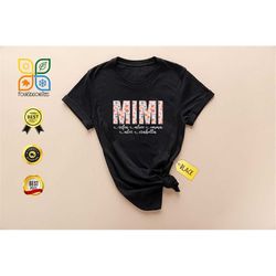 personalized mimi, nana shirt,  custom mimi shirt, grandma shirt, grandkid name shirt, custom nana shirt, mothers day sh