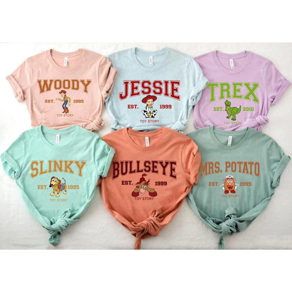 Disney Toy Story Characters Comfort ColorsĀ® Shirt, Toy Story Group Shirt, Disney Friends Shirt, Disneyworld Shirt, Disney Family Shirt - 1.jpg