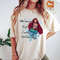 Disney To Be A Mermaid Comfort Colors® Shirt, Princess Ariel Shirt, African American Ariel Shirt, Disneyworld Shirt, Disney Girl Shirt - 4.jpg