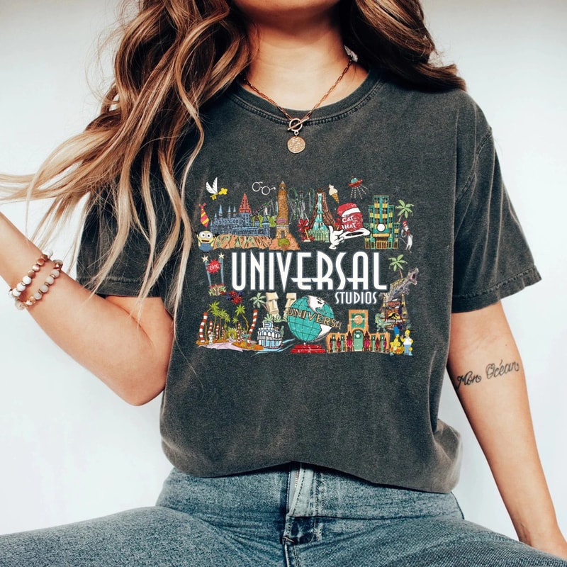 Disney Universal Studios Comfort ColorsĀ® Shirt, Universal Studio Trip Shirt, Disney Family Trip Shirt, Disneyworld Shirt, Disneyland Shirt - 2.jpg