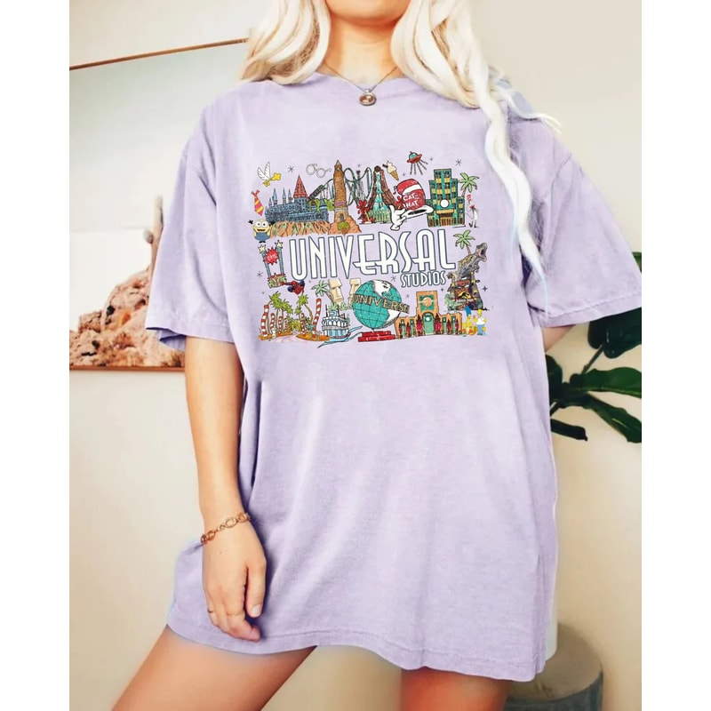 Disney Universal Studios Comfort ColorsĀ® Shirt, Universal Studio Trip Shirt, Disney Family Trip Shirt, Disneyworld Shirt, Disneyland Shirt - 4.jpg