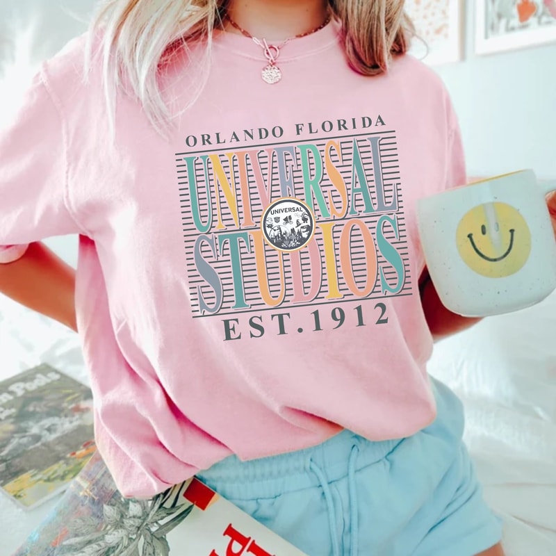 Disney Universal Studios Comfort ColorsĀ® Shirt, Universal Studio Trip Shirt, Disney Family Trip Shirt, Disneyworld Shirt, Disneyland Shirt - 5.jpg